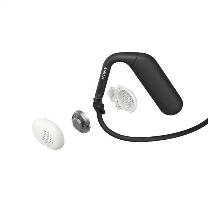 Sony Float Run WIOE610 | Headset with microphone - Over-the-ear - Bluetooth - Wireless - Black-Bax Audio Video