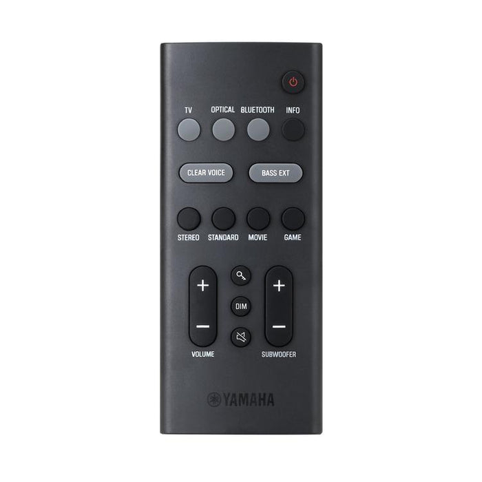 Yamaha SR-B30A | 2 Channel Sound Bar - 120 W - HDMI eARC - Bluetooth - Black-Bax Audio Video