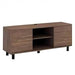 Sonora S20V55MB | Television stand - 55" wide - 2 cabinets - Medium brown-Bax Audio Video
