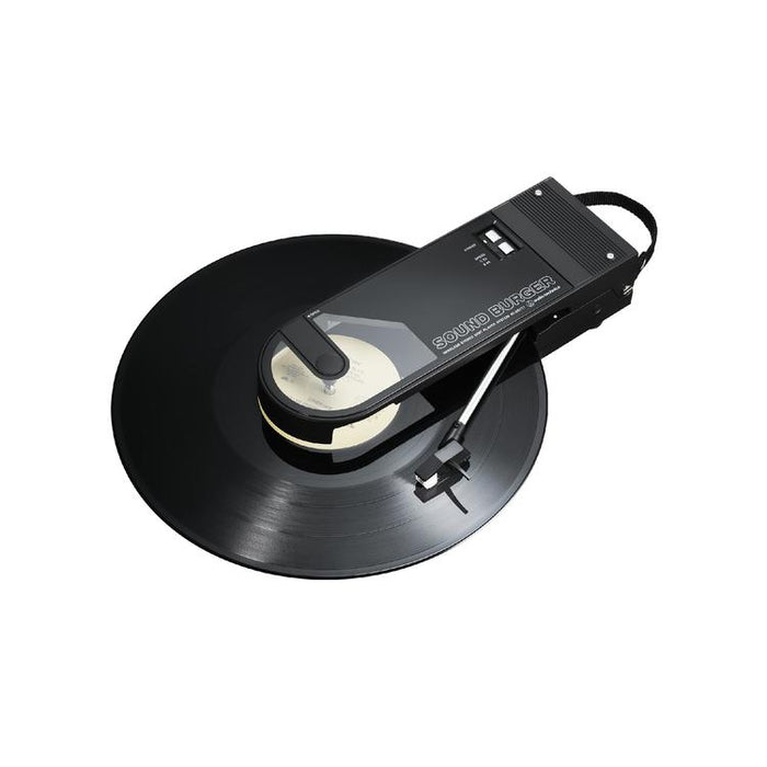 Audio Technica AT-SB727-BK | SoundBurger Portable Turntable - 12-hour Battery - Black-Bax Audio Video