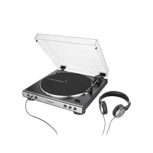 Audio Technica AT-LP60XHP-GM | Turntable - Stereo - With Headphones - Metal Gun-Bax Audio Video