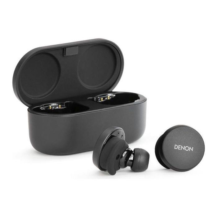 Denon PERL | Wireless Headphones - Bluetooth - Masimo Adaptive Acoustic Technology - Black-Bax Audio Video