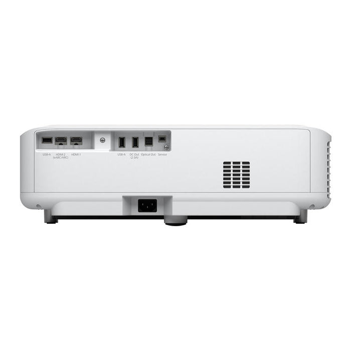Epson LS650 | EpiqVision Ultra laser projector - Intelligent multimedia - 4K PRO-UHD - White-Bax Audio Video