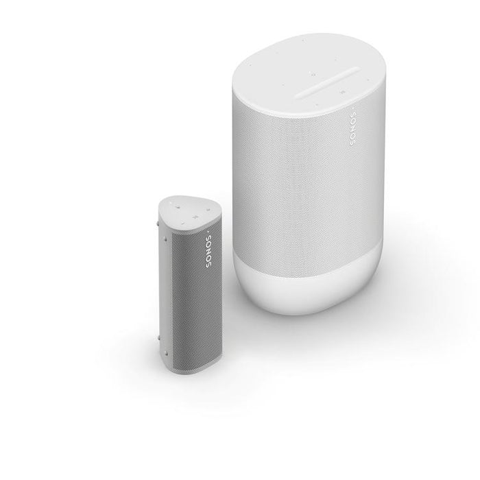 Sonos | Portable set including Roam and Move 2 - White-Bax Audio Video