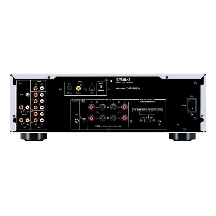 Yamaha A-S801S | 2 ch integrated amplifier - Stereo - Silver-Bax Audio Video