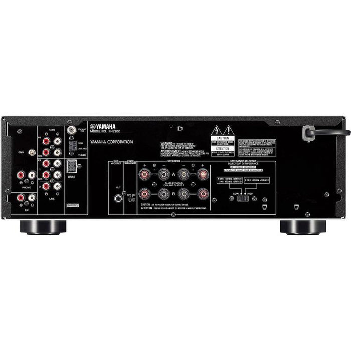 Yamaha R-S300 | Hi-Fi AM/FM receiver - 50 W RMS - Stereo - Black-Bax Audio Video