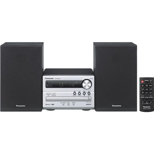 Panasonic SC-PM250 | Music system - Bluetooth - CD player - Fm radio - USB - 20 W - Silver-Bax Audio Video