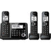 Panasonic KX-TGF343B | 3 Digital cordeless handsets - Recorder - Black-Sonxplus Rockland