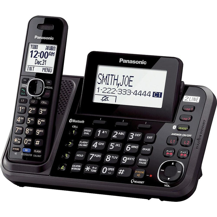 Panasonic KX-TG9541B | Cordless phone - 1 handset - Recorder - Black-Bax Audio Video