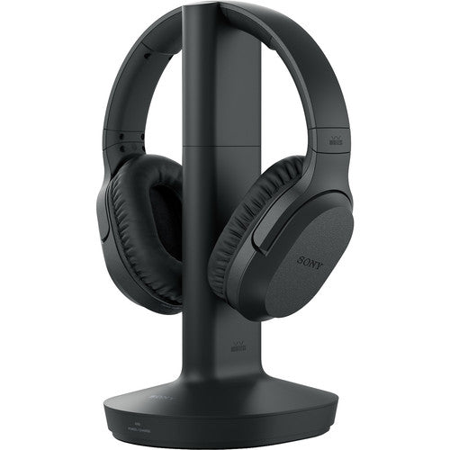 Sony WH-RF400 | Wireless around-ear headphones - Noise reduction - Stereo - Black-SONXPLUS Rockland