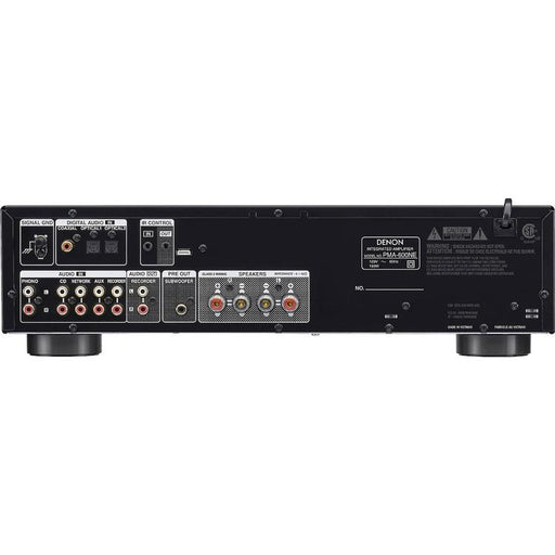 Denon PMA-600NE | Built-in 2 ch. Amplifier - 70 W / Ch. - Bluetooth charging socket - Black-Bax Audio Video