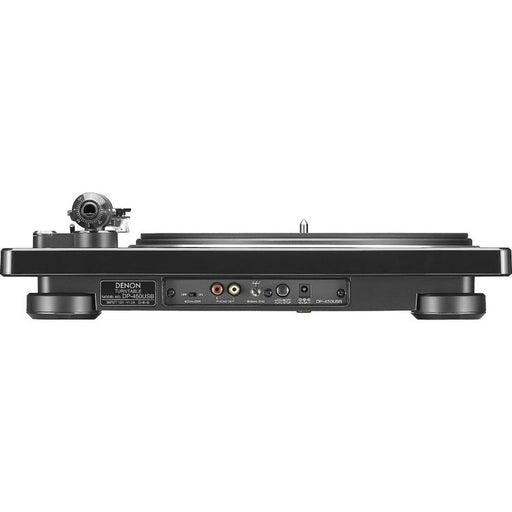 Denon DP-450USB | Hi-Fi turntable - USB - "S" shaped speed arm - Black-Bax Audio Video