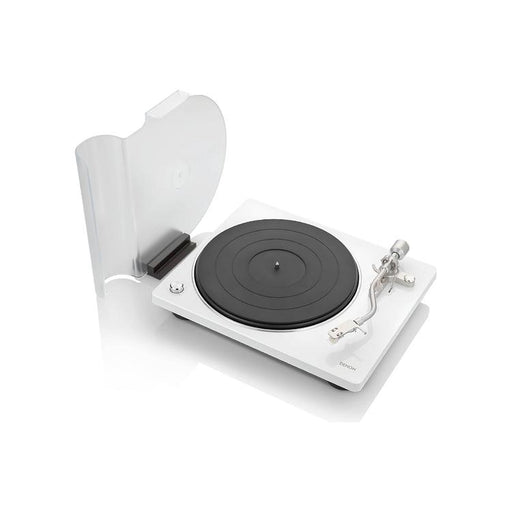 Denon DP-400 | Hi-Fi turntable - Automatic speed sensor - "S" shaped speed arm - White-Bax Audio Video