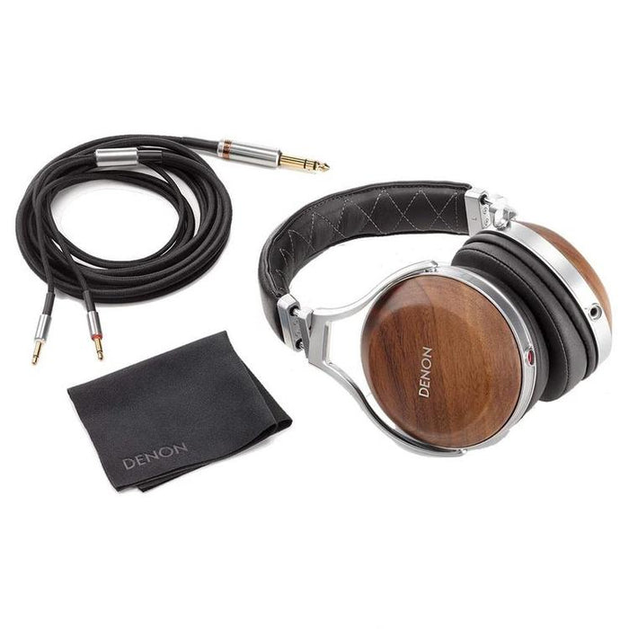Denon AH-D7200 | Wired Over-the-ear headphones - Audiophile performances - Walnut Housing - Detachable pure copper cable-Bax Audio Video